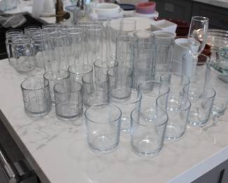 Glassware selection - only small part of it!