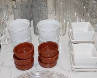Ramekins, custard cups