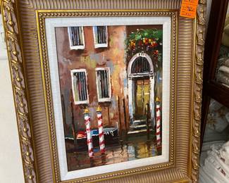 #81A - $50 Venice Canal 12x18