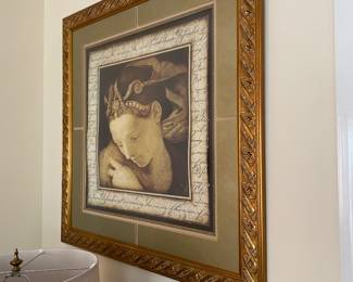 #35 - $80 - Greek Goddess print 42" square