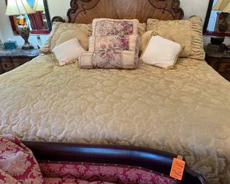 $150 Coverlet and pillows
