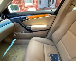 ONE OWNER - 2004 ACURA TL 3.2 Sedan, FWD, Cream color, beige leather interior. Vin: 19UUA66294A025619 - Low mileage 46,065miles. Dented front corner, dashboard cracked, minor scratches front bumper. Good mechanic. Garage Kept. Start Bids at $7K- Taking Silent Bids, bids closes 4/15 At 1pm.