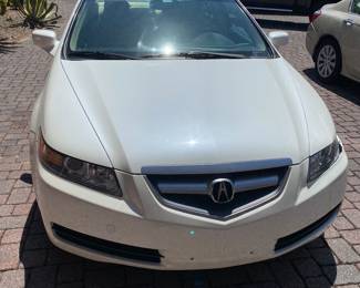 ONE OWNER - 2004 ACURA TL 3.2 Sedan, FWD, Cream color, beige leather interior. Vin: 19UUA66294A025619 - Low mileage 46,065miles. Dented front corner, dashboard cracked, minor scratches front bumper. Good mechanic. Garage Kept. Start Bids at $7K- Taking Silent Bids, bids closes 4/15 At 1pm.