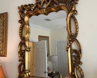 #37 - $150 - ilt wood mirror 28x45