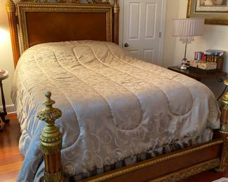 #1- $700 Horchow Queen side bed includes mattress. Bed rarely slept on, in guest room.