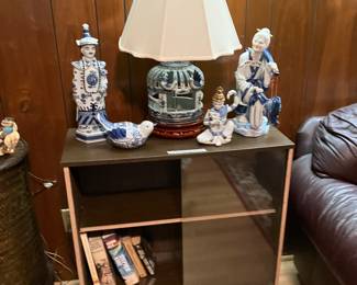 Bookcase, Blue & White porcelain