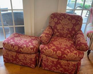 Pearson Chair and Ottoman