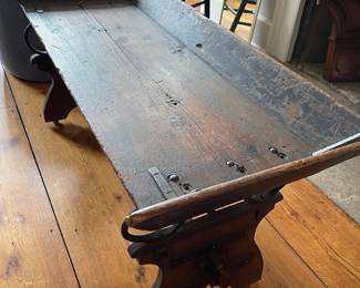 Wagaon Seat, Antique, Table