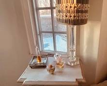 Domain nightside and crystal lamp