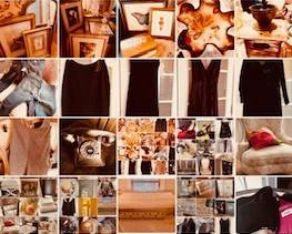 Miscellaneous pottery, Venetian glass, designer clothes