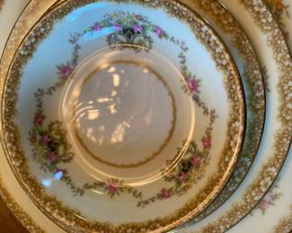 Noritake Black/Gold/Pink