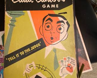 Eddie Cantors 1930 Board Game. Box as Found