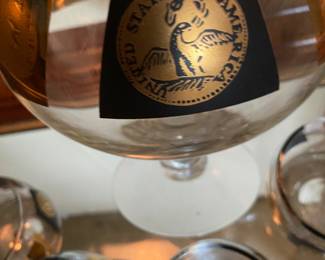 United States American Gold on Black