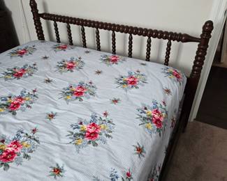 Fully size vintage Jenny Lind style bed