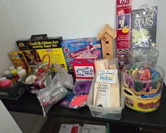 Kids crafting supplies & kits