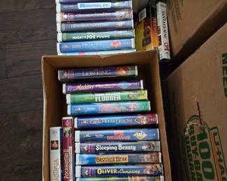 Disney movies on VHS