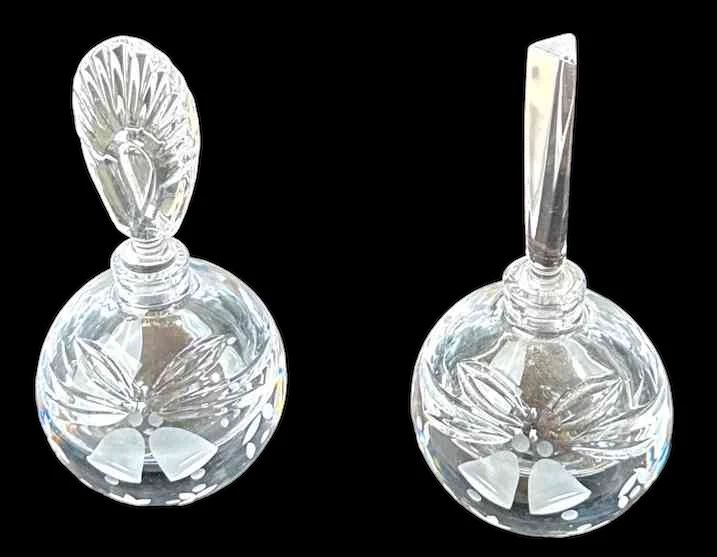 Wedding Themed Perfume Bottles * Crystal Or Glass