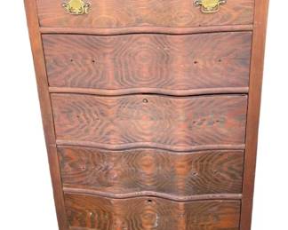 Antique Dresser Needs TLC * Stored In A Garage * Missing Handles