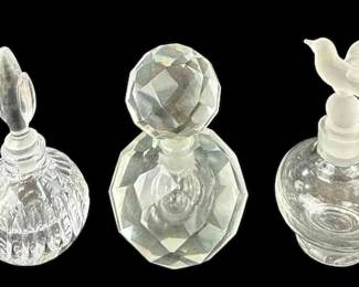 Perfume Bottles * Glass Or Crystal
