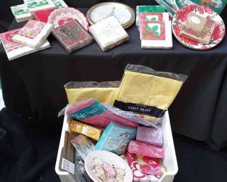 Party Supplies - Majority Is New & Still In Original Packaging * Some Vintage * Plates * Napkins