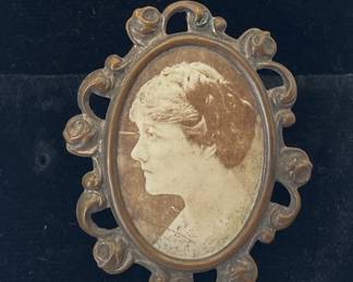Antique Portrait Pin