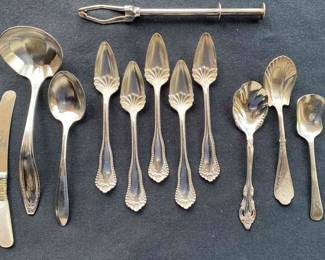 Silver Plate Flatware * Silver Plate, Serving Utensils 