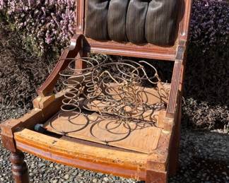 Awesome Antique Chair To Refurbish!