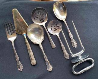 Silver Plate Serving Utensils