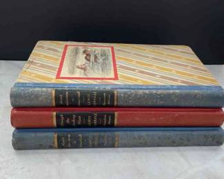Random House 1946 Special Edition Lewis Carrol Books * Alice In Wonderland