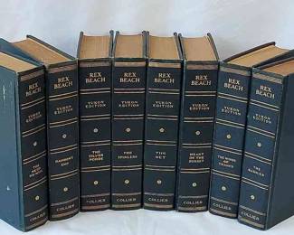 Rex Beach Yukon Edition (8 Books) * Harper Brothers * Copyright 1910/1911