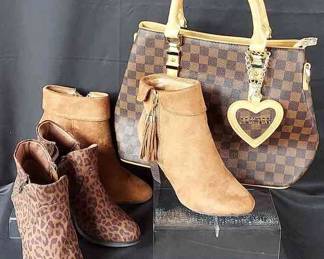New Eflyter Handbag * Report & American Rag Boots