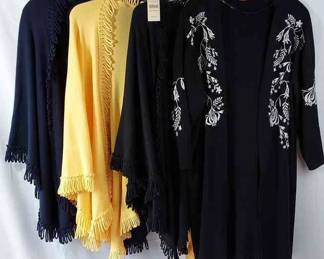 4 Sweaters * Coldwater Creek Wraps * Belldini Knee-Length Cardigan