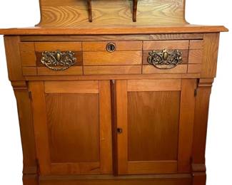 Antique Small Wooden Dresser