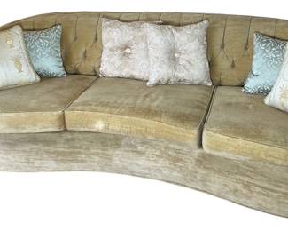 Breuner's Mid Century Sofa With 6 Pillows * Made By Breuner's Fine Furniture