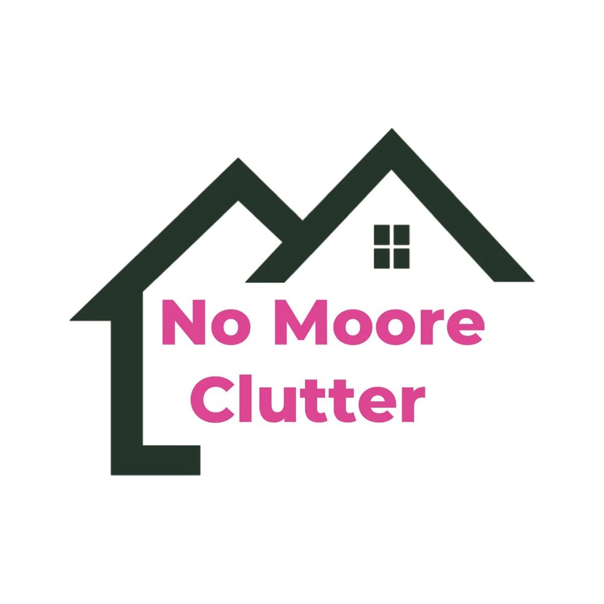 no moore clutter new logo