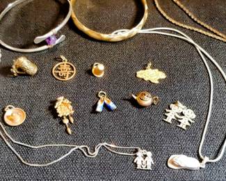 Sterling and Gold jewelry