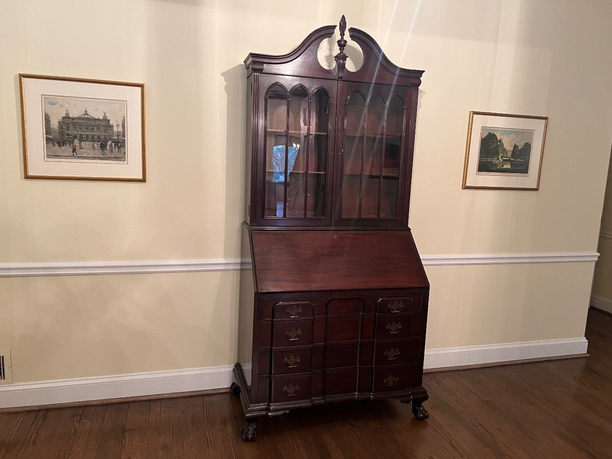 Antique secretary 
Lithographs