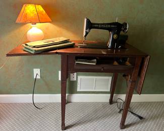 Antique Singer sewing machine