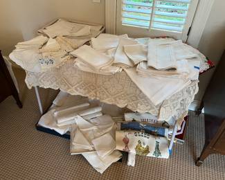 Antique linens