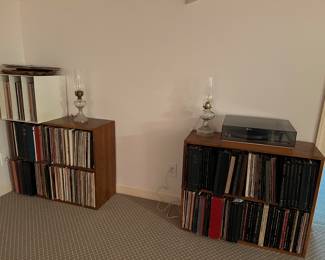 Thorens turntable
Classical records
Electrified kerosene lamps