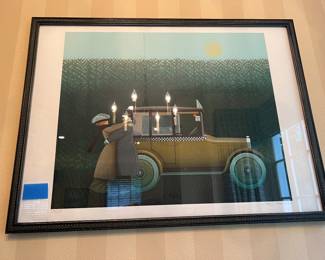 Signed Jan Balet lithograph