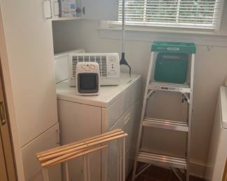 Ladder, space heaters