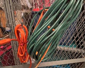 Orange extension cord, was $5, NOW $4.  Green ext cord,  was $9, NOW $7