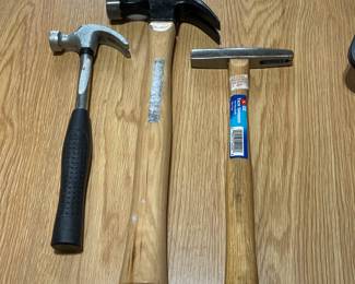 Set of (3) Hammers,  was $12, NOW $9