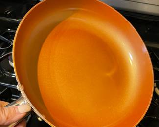 Copper Chef skillet,  was $14, NOW $9