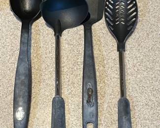 Four Piece Black Kitchen Utensils:  was $8, NOW $5