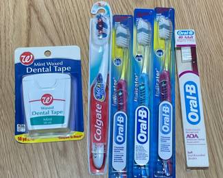 Toothbrush dental floss bundle was $7, NOW $5
