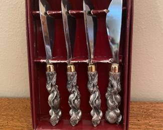 Arthur Court Knife spreaders, set of 4,  was $15, NOW $9