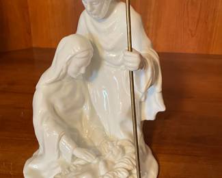 VTG Dept 56 Holy family figurine,  9.5"H,  was $15, NOW $10