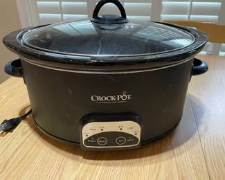 Crock Pot 4 quart, was $25, NOW $18